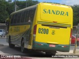 Viação Sandra 0200 na cidade de Belo Horizonte, Minas Gerais, Brasil, por Marlon Mendes da Silva Souza. ID da foto: :id.