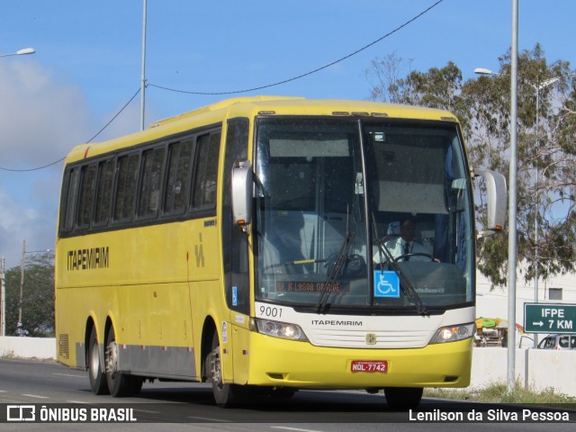 Viação Itapemirim 9001 na cidade de Caruaru, Pernambuco, Brasil, por Lenilson da Silva Pessoa. Número da foto: #10742617.