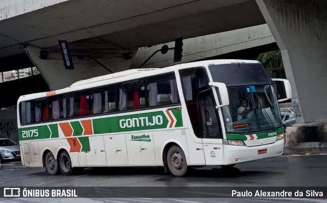 Empresa Gontijo de Transportes 21175 na cidade de Belo Horizonte, Minas Gerais, Brasil, por Paulo Alexandre da Silva. ID da foto: 10744745.