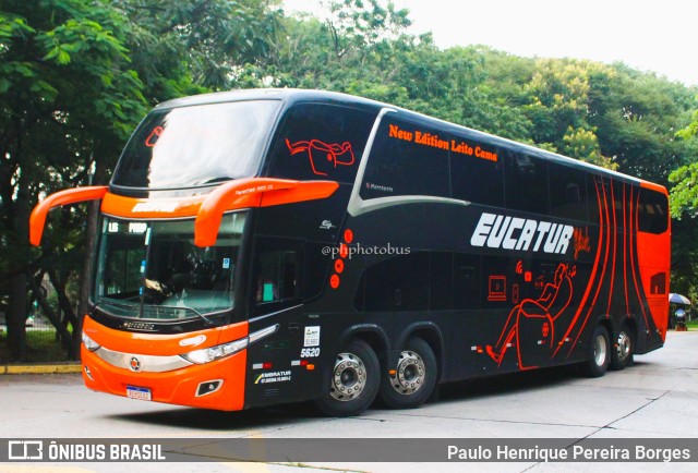 Eucatur - Empresa União Cascavel de Transportes e Turismo 5620 na cidade de São Paulo, São Paulo, Brasil, por Paulo Henrique Pereira Borges. Número da foto: #10745682.