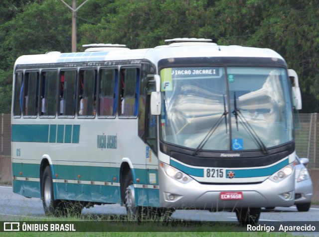 Viação Jacareí 8215 na cidade de Aparecida, São Paulo, Brasil, por Rodrigo  Aparecido. Número da foto: #10744976.