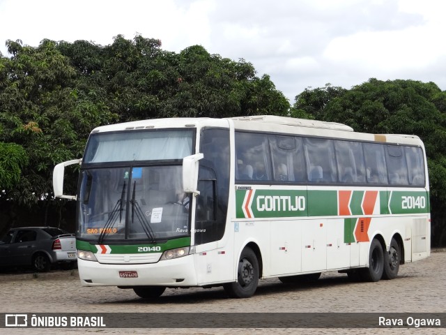 Empresa Gontijo de Transportes 20140 na cidade de Vitória da Conquista, Bahia, Brasil, por Rava Ogawa. ID da foto: 10743302.