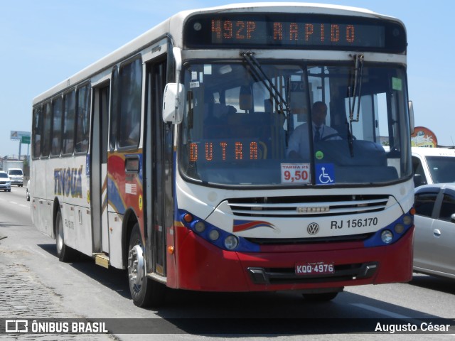 Transportadora Tinguá RJ 156.170 na cidade de Nova Iguaçu, Rio de Janeiro, Brasil, por Augusto César. Número da foto: #10742568.