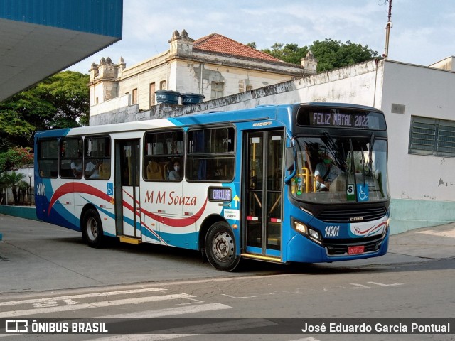 Auto Viação MM Souza Turismo 14901 na cidade de Capivari, São Paulo, Brasil, por José Eduardo Garcia Pontual. Número da foto: #10742859.