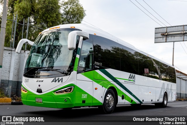 AVM - Autotransportes Valle del Mezquital 1501 na cidade de Gustavo A. Madero, Ciudad de México, México, por Omar Ramírez Thor2102. Número da foto: #10742183.