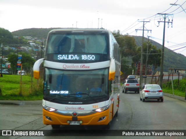 Queilen Bus 131 na cidade de Ancud, Chiloé, Los Lagos, Chile, por Pablo Andres Yavar Espinoza. ID da foto: 10745866.