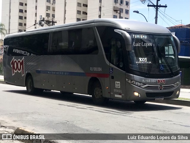 Auto Viação 1001 RJ 108.084 na cidade de Niterói, Rio de Janeiro, Brasil, por Luiz Eduardo Lopes da Silva. ID da foto: 10744957.