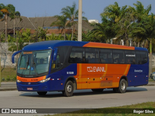 Evanil Transportes e Turismo RJ 132.050 na cidade de Rio de Janeiro, Rio de Janeiro, Brasil, por Roger Silva. Número da foto: #10743407.