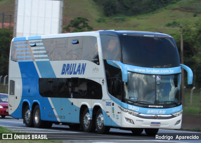 Brulan Transportes 320 na cidade de Aparecida, São Paulo, Brasil, por Rodrigo  Aparecido. ID da foto: 10744964.