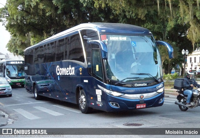 Viação Cometa 719571 na cidade de Santos, São Paulo, Brasil, por Moiséis Inácio. ID da foto: 10743881.