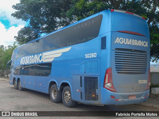 Viação Águia Branca 50260 na cidade de Vitória da Conquista, Bahia, Brasil, por Fabrício Portella Matos. Número da foto: #10744746.