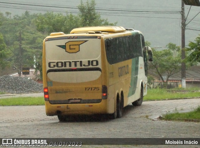 Empresa Gontijo de Transportes 17175 na cidade de Cubatão, São Paulo, Brasil, por Moiséis Inácio. ID da foto: 10742053.