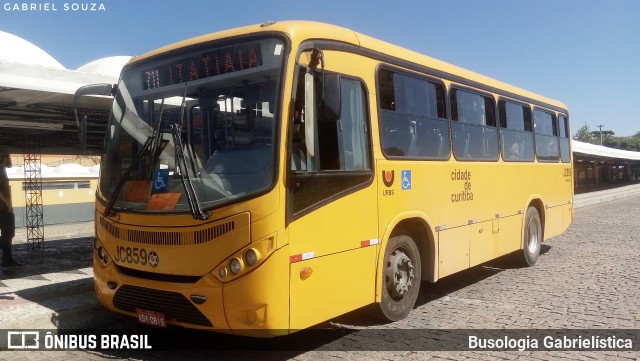 Expresso Azul JC859 na cidade de Curitiba, Paraná, Brasil, por Busologia Gabrielística. Número da foto: #10743048.