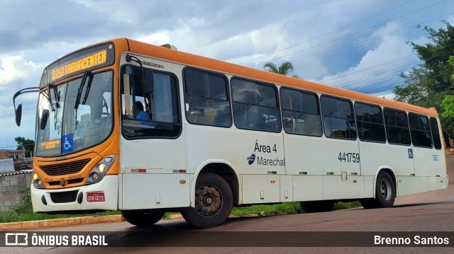 Auto Viação Marechal Brasília 441759 na cidade de Samambaia, Distrito Federal, Brasil, por Brenno Santos. Número da foto: #10742464.