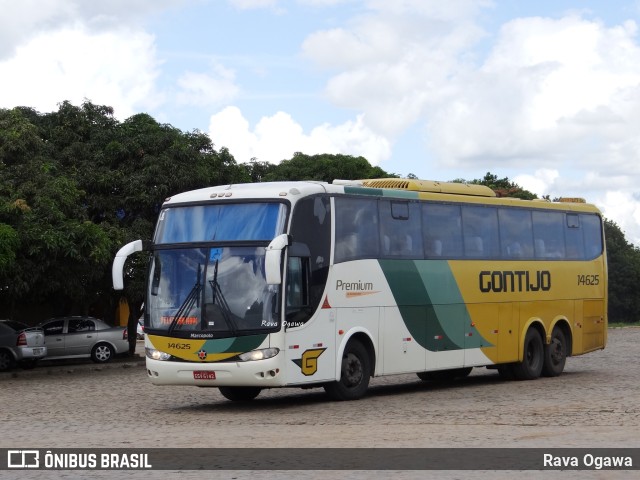 Empresa Gontijo de Transportes 14625 na cidade de Vitória da Conquista, Bahia, Brasil, por Rava Ogawa. ID da foto: 10743494.