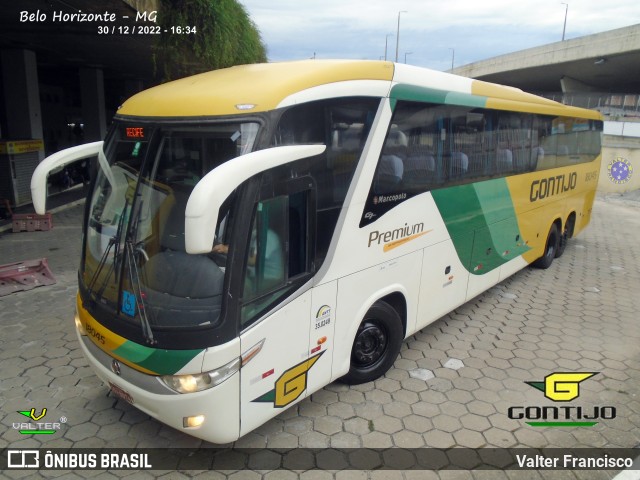 Empresa Gontijo de Transportes 18045 na cidade de Belo Horizonte, Minas Gerais, Brasil, por Valter Francisco. ID da foto: 10743073.