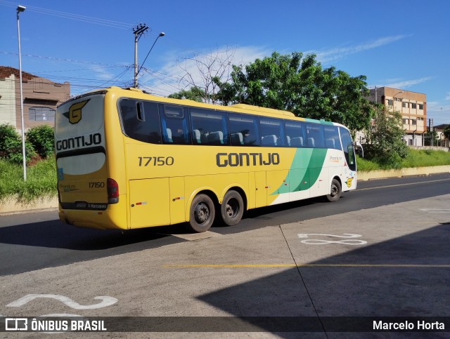 Empresa Gontijo de Transportes 17150 na cidade de Ribeirão Preto, São Paulo, Brasil, por Marcelo Horta. Número da foto: #10742857.