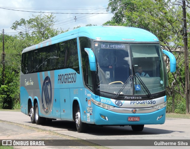 Auto Viação Progresso 6075 na cidade de Recife, Pernambuco, Brasil, por Guilherme Silva. Número da foto: #10745414.