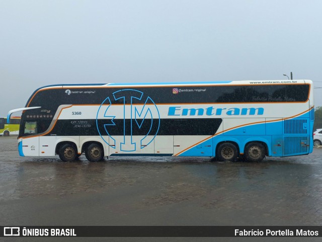 Emtram 5360 na cidade de Vitória da Conquista, Bahia, Brasil, por Fabrício Portella Matos. Número da foto: #10742609.