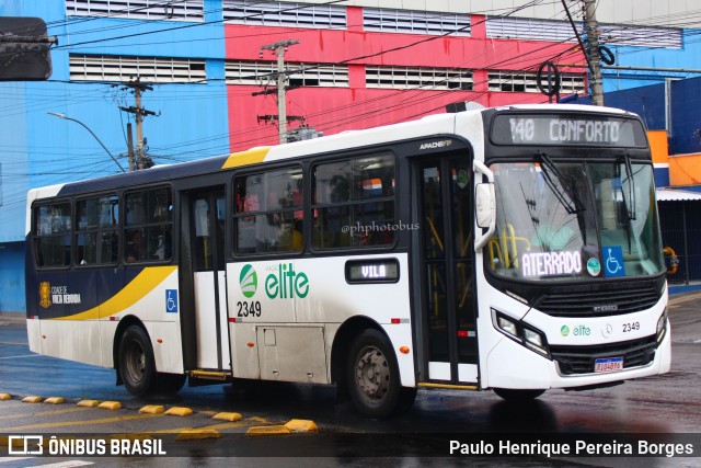 Viação Elite 2349 na cidade de Volta Redonda, Rio de Janeiro, Brasil, por Paulo Henrique Pereira Borges. Número da foto: #10745605.