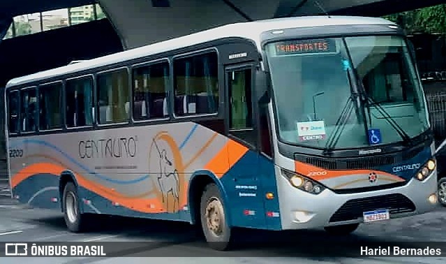 Centauro Turismo 2200 na cidade de Belo Horizonte, Minas Gerais, Brasil, por Hariel Bernades. Número da foto: #10743875.