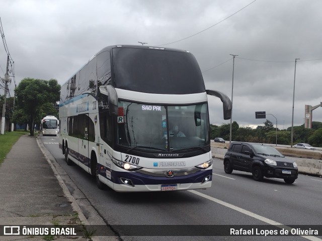 Viação Piracicabana 2700 na cidade de São Paulo, São Paulo, Brasil, por Rafael Lopes de Oliveira. Número da foto: #10742582.
