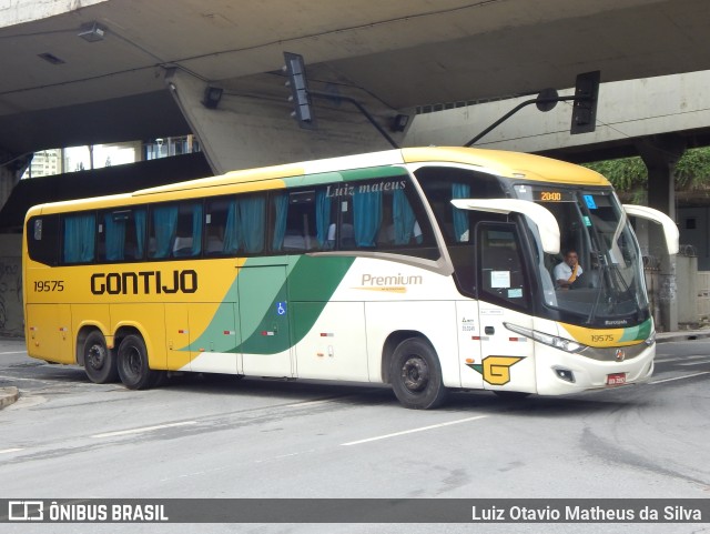 Empresa Gontijo de Transportes 19575 na cidade de Belo Horizonte, Minas Gerais, Brasil, por Luiz Otavio Matheus da Silva. Número da foto: #10744144.