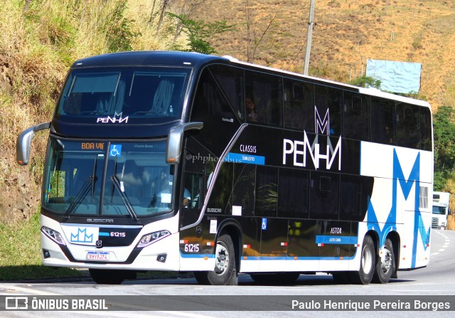 Empresa de Ônibus Nossa Senhora da Penha 61215 na cidade de Piraí, Rio de Janeiro, Brasil, por Paulo Henrique Pereira Borges. ID da foto: 10749492.