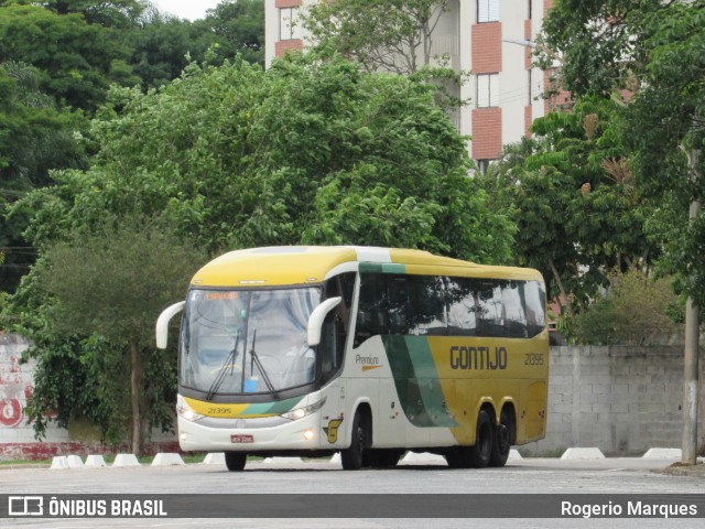 Empresa Gontijo de Transportes 21395 na cidade de São José dos Campos, São Paulo, Brasil, por Rogerio Marques. ID da foto: 10746962.