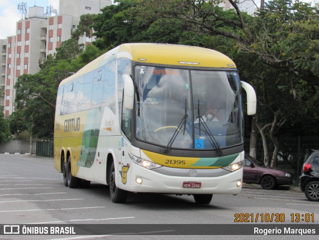 Empresa Gontijo de Transportes 21395 na cidade de São José dos Campos, São Paulo, Brasil, por Rogerio Marques. ID da foto: 10746984.