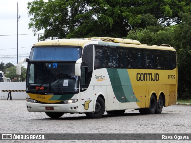 Empresa Gontijo de Transportes 14725 na cidade de Vitória da Conquista, Bahia, Brasil, por Rava Ogawa. ID da foto: 10748689.