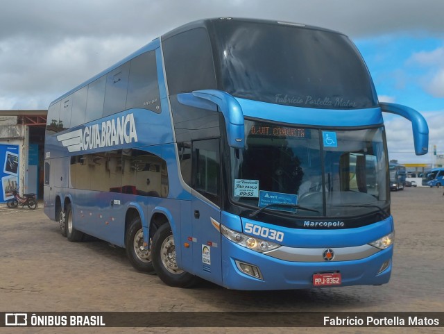 Viação Águia Branca 50030 na cidade de Vitória da Conquista, Bahia, Brasil, por Fabrício Portella Matos. ID da foto: 10748796.