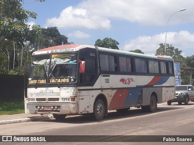 Ônibus Particulares 1100 na cidade de Santa Izabel do Pará, Pará, Brasil, por Fabio Soares. ID da foto: 10747736.