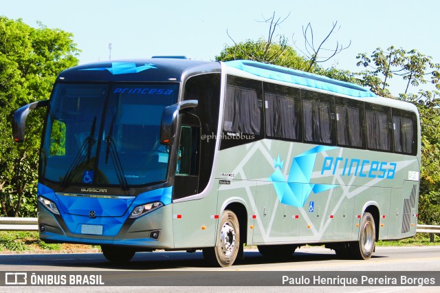 Viação Princesa dos Inhamuns  na cidade de Barra do Piraí, Rio de Janeiro, Brasil, por Paulo Henrique Pereira Borges. ID da foto: 10749465.