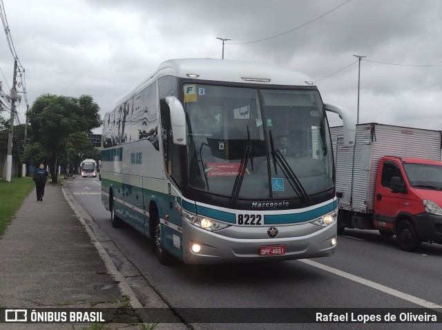 Viação Jacareí 8222 na cidade de São Paulo, São Paulo, Brasil, por Rafael Lopes de Oliveira. Número da foto: #10746310.
