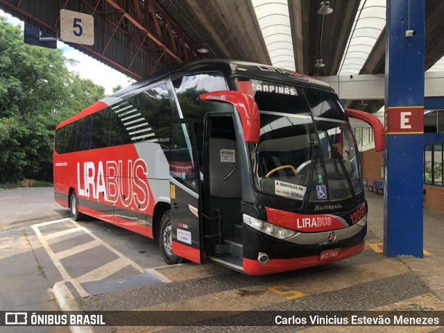 Lirabus 12097 na cidade de Rio Claro, São Paulo, Brasil, por Carlos Vinicius Estevão Menezes. ID da foto: 10747642.