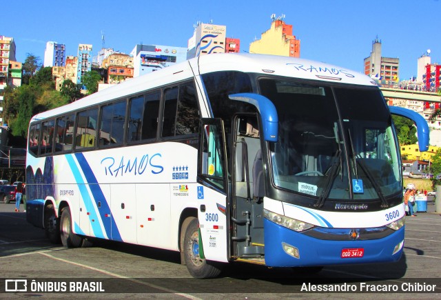 Ramos Turismo 3600 na cidade de Aparecida, São Paulo, Brasil, por Alessandro Fracaro Chibior. Número da foto: #10746833.