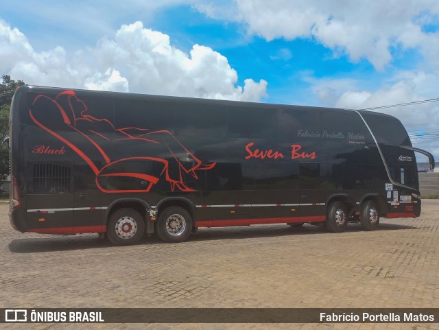 Seven Bus 7022 na cidade de Vitória da Conquista, Bahia, Brasil, por Fabrício Portella Matos. Número da foto: #10748744.