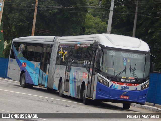 Next Mobilidade - ABC Sistema de Transporte 8268 na cidade de São Paulo, São Paulo, Brasil, por Nicolas Matheusz. Número da foto: #10749529.