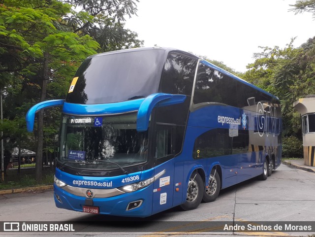 Expresso do Sul 419308 na cidade de São Paulo, São Paulo, Brasil, por Andre Santos de Moraes. Número da foto: #10747626.