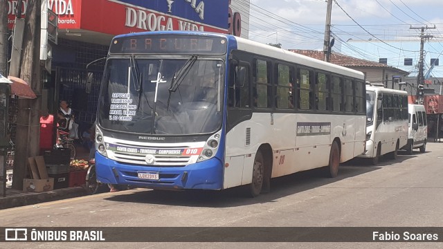 Ônibus Particulares 010 na cidade de Santa Izabel do Pará, Pará, Brasil, por Fabio Soares. ID da foto: 10749196.