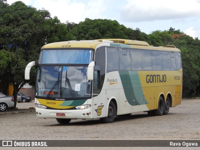 Empresa Gontijo de Transportes 14725 na cidade de Vitória da Conquista, Bahia, Brasil, por Rava Ogawa. ID da foto: 10748682.