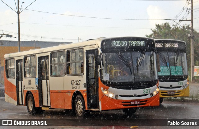 Empresa de Transportes Nova Marambaia AT-327 na cidade de Belém, Pará, Brasil, por Fabio Soares. Número da foto: #10750583.