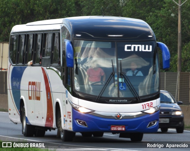 CMW Transportes 1172 na cidade de Aparecida, São Paulo, Brasil, por Rodrigo  Aparecido. ID da foto: 10751463.