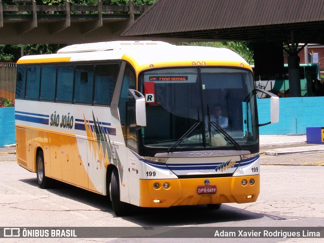 Sajotur - São João Turismo Jundiaí 199 na cidade de Santos, São Paulo, Brasil, por Adam Xavier Rodrigues Lima. Número da foto: #10751767.
