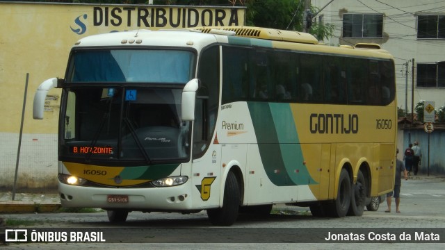 Empresa Gontijo de Transportes 16050 na cidade de Coronel Fabriciano, Minas Gerais, Brasil, por Jonatas Costa da Mata. ID da foto: 10750721.