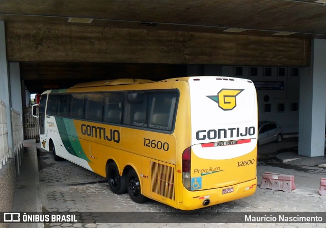 Empresa Gontijo de Transportes 12600 na cidade de Belo Horizonte, Minas Gerais, Brasil, por Maurício Nascimento. ID da foto: 10752589.