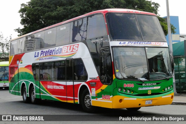 La Preferida Bus 8400 na cidade de São Paulo, São Paulo, Brasil, por Paulo Henrique Pereira Borges. Número da foto: #10752521.