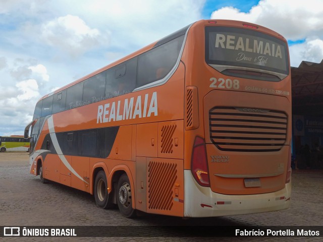 RealMaia Turismo e Cargas 2208 na cidade de Vitória da Conquista, Bahia, Brasil, por Fabrício Portella Matos. Número da foto: #10751732.