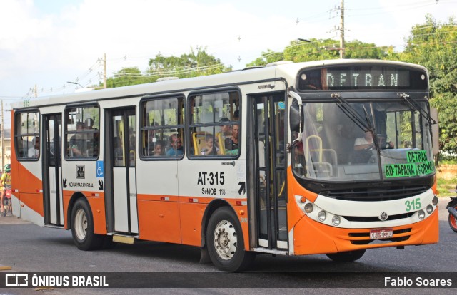 Empresa de Transportes Nova Marambaia AT-315 na cidade de Belém, Pará, Brasil, por Fabio Soares. Número da foto: #10752720.